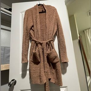 skims cozy short robe